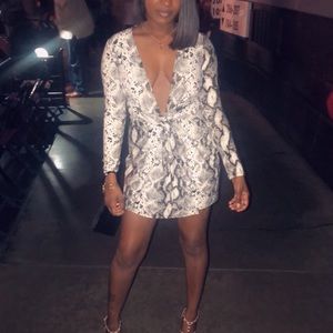 Snake Skin Dress